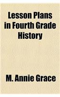 Lesson Plans in Fourth Grade History