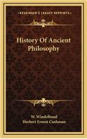 History Of Ancient Philosophy