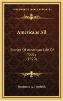 Americans All: Stories of American Life of Today (1920)