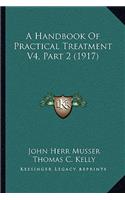 Handbook Of Practical Treatment V4, Part 2 (1917)