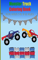 Monster Truck Coloring Book