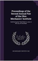Proceedings of the Second Annual Fair of the Ohio Mechanics' Institute