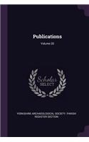 Publications; Volume 20