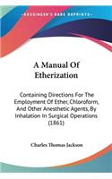 Manual Of Etherization