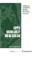 Copper Bioavailability and Metabolism