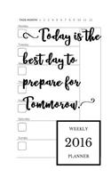 Weekly Planner 2016