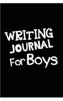 Writing Journal For Boys