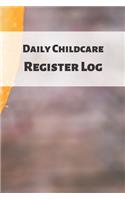 Daily Childcare Register Log