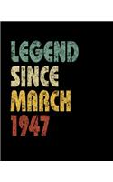 Legend Since March 1947