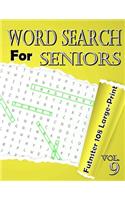 word search for seniors Vol.9