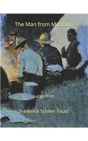 The Man from Mustang: Large Print