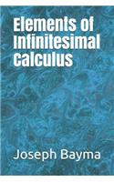 Elements of Infinitesimal Calculus