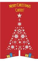 Exceptional Christmas red journal diary