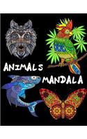 Animals Mandala
