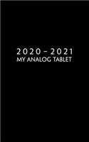 2020 - 2021: Weekly Planner Starting January 2020 - December 2021 - Monday First - 5 x 8 Dated Agenda - 24 Month Calendar - Organizer Book - Soft-Cover my analog