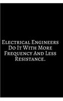 Electrical Engineers Do It With: Funny Engineer Good With Math Bad At Spelling Engineering, Journal. Computer Engineering Journal Planner Software Engineer: Network Developer Comput