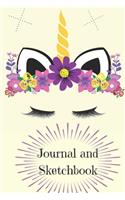 Unicorn Journal and Sketchbook
