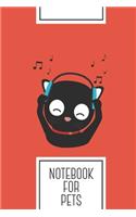 Notebook for Pets