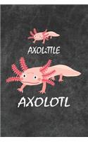 Axolittle Axolotl Notebook Journal