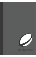 black rugby notes