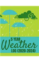 5 Year Weather Log