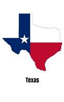 Texas: Food Journal & Meal Planner Diary To Track Daily Meals And Fitness Activities For Texas Lovers And Lone Star State Enthusiasts (6 x 9; 120 Pages)