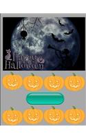 Happy Halloween Composition Book (10)