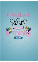 PreSchool Princess in Training: Compostion Book,100 pages blank Notebook, Wide Ruled 5.5x8.5", Journal, Diary