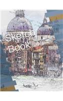 Sketch Book: Artist Sketchbook Landscape