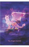 My Dragon Journal: Notebook for Dedicated Dragon Lovers - Purple