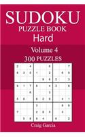 300 Hard Sudoku Puzzle Book