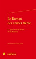 Le Roman Des Annees Trente