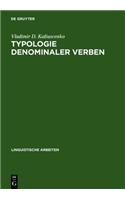 Typologie Denominaler Verben: (419 Linguistische Arbeiten)