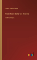 Belletristische Blätter aus Russland
