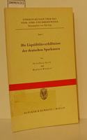 Die Liquiditatsverhaltnisse Der Deutschen Sparkassen