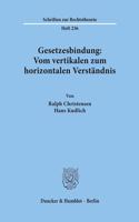 Gesetzesbindung