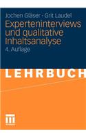 Experteninterviews Und Qualitative Inhaltsanalyse