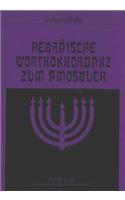 Hebraeische Wortkonkordanz Zum Amosbuch