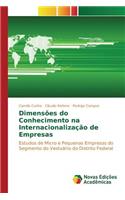 Dimensões do Conhecimento na Internacionalização de Empresas