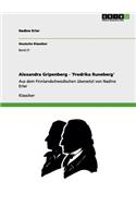 Alexandra Gripenberg - 'Fredrika Runeberg'