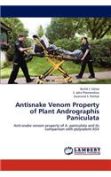 Antisnake Venom Property of Plant Andrographis Paniculata