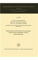 Photochemische Und Thermische Umwandlungen Einiger Colchicum-Alkaloide Und Ihrer Lumiverbindungen