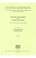 Wiener Zeitschrift Fur Die Kunde Sudasiens Band XLIX 2005