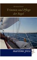 Trimmen und Pflege der Segel