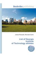 List of Georgia Institute of Technology Athletes