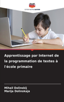 Apprentissage par Internet de la programmation de textes à l'école primaire