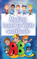 My First Learn To Write Workbook