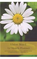 Vision Board 12 Month Planner, 12 Month 2020 Calendar, 5 Year 2020-2024 Calendar for Mapping Out What You're Really Meant to Do Create Simple Abundance Through Radical Transformation & Get Out of Your Own Way