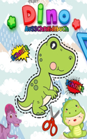 Ausschneidebuch Dino: Ausschneiden Für Kinder & Schneiden Lernen Ab 3, 4, 5 Jahre - vorschule übungshefte kindergarten - Feinmotorik förderung kinder mit einer Schere sch
