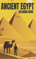 Ancient Egypt Coloring Book: 32 Beautiful Egyptian Designs: Pharaohs Gods & Goddesses Pyramids Books